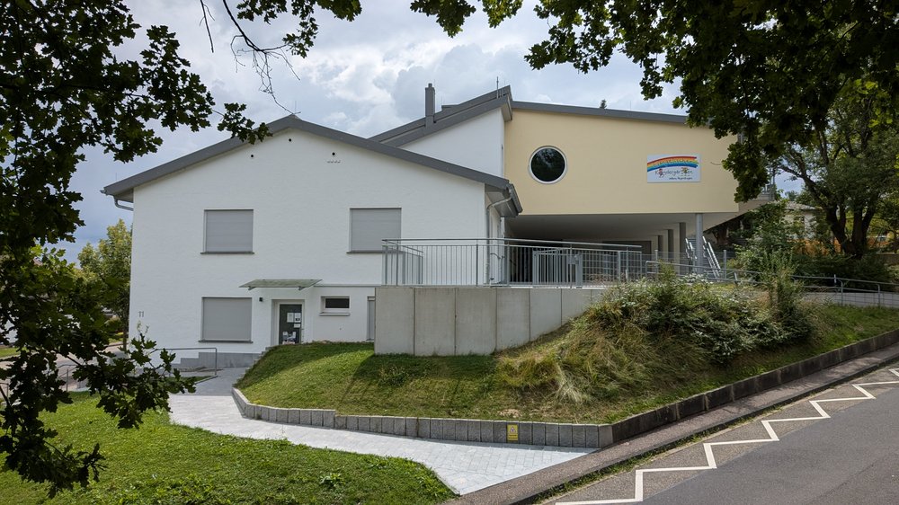 Symbolbild des Kindergartens "unter'm Regenbogen" in Pfinztal-Kleinsteinbach